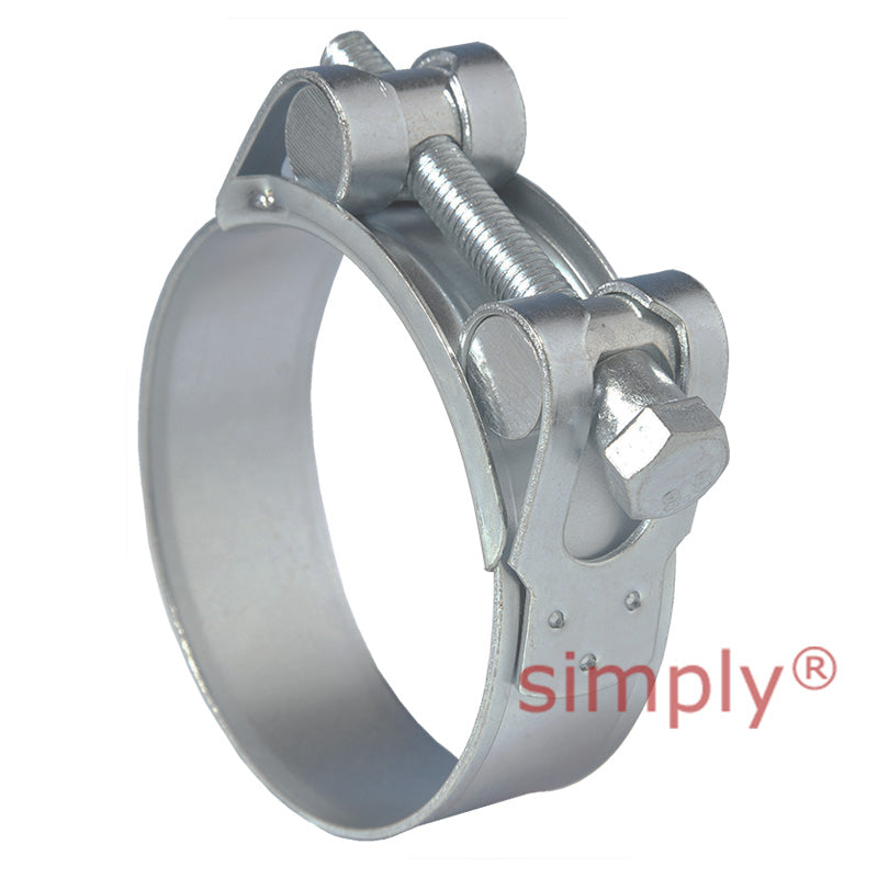 JSC097MS Zinc Plated Steel Jubilee Superclamp Clip Adjustment Range 92mm - 97mm Band Width 25mm